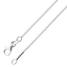 Venezianerkette 0,9mm Silber