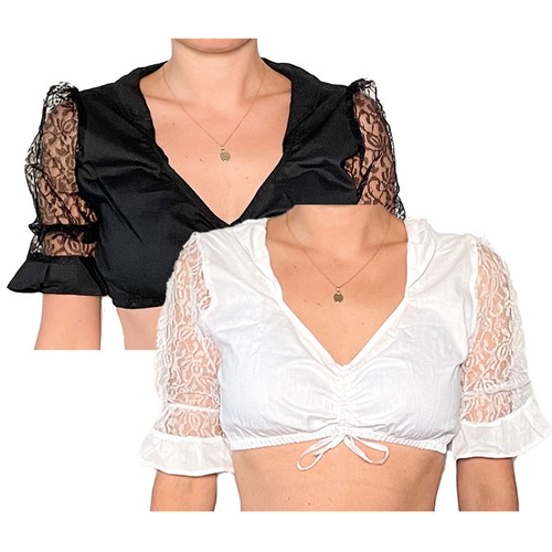 Damen dirndlbluse amelie - dirndlbluse,