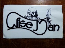 Wise Man Heavy Metal Aufkleber 14x8cm Wiseman 1st Warning Essen 1986 Ruhrpott