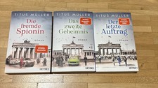 Trilogie von Titus Müller, 3 Bücher, Spiegel-Bestseller