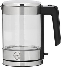 WMF KÜCHENminis Glas-Wasserkocher 1L silber Retourenware Neu-Sonstige