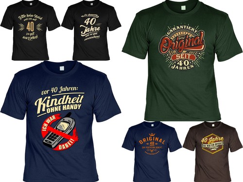 Shirt geburtstag - t-shirt,
