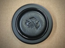 Leder Hupenknopf Leather Horn