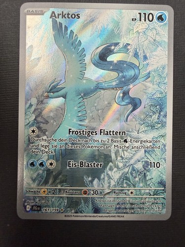 Pokemon karte arktos - karte,
