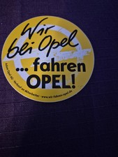 Opel  Aufkleber , Sticker