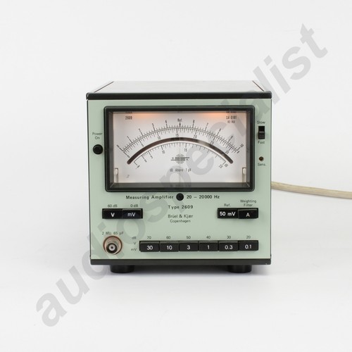 Bruel kjaer 2609 measuring - &,