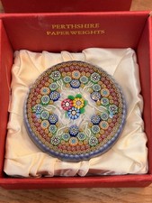 Paperweight Perthshire 1999 Limited Edition Nr.41 makellos Briefbeschwerer