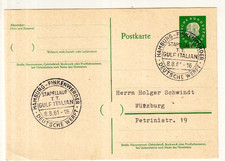 BRD Brief : Sonderstempel Hamburg Finkenwerder Stapellauf T.T. Gulf Italian 1961