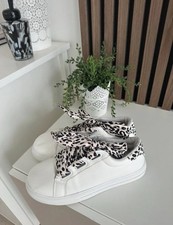 Schuhe Mit Bändchen Weiß Leo