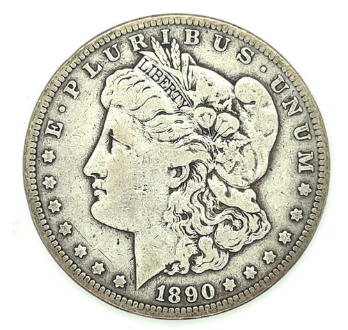 1890 silber morgan dollar - 1890-cc,