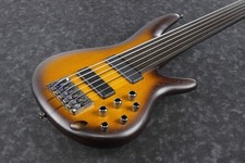 IBANEZ Bass Workshop SRF706-BBF Brown Burst Flat E-Bass 6-String Fretless | Neu