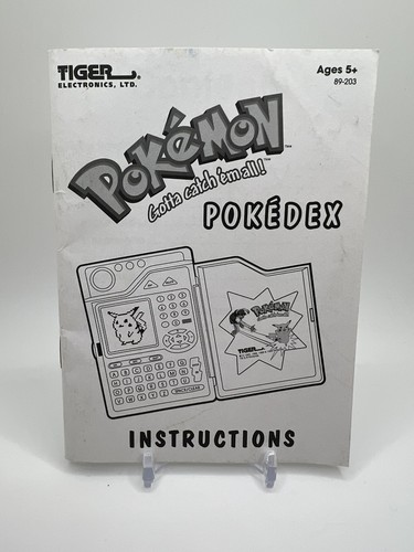 Pokemon pokedex vintage - pokemon,