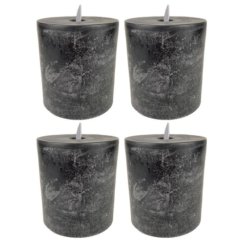4er set sompex flame - 4er, led