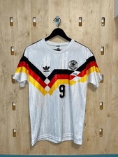 Westdeutschland Trikot 1990 – Völler #9 – Weltmeisterschaft Größe L