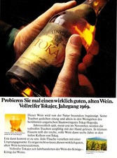 3w24443/ Alte Reklame aus 1977 – Tokajer 1969 - Wein