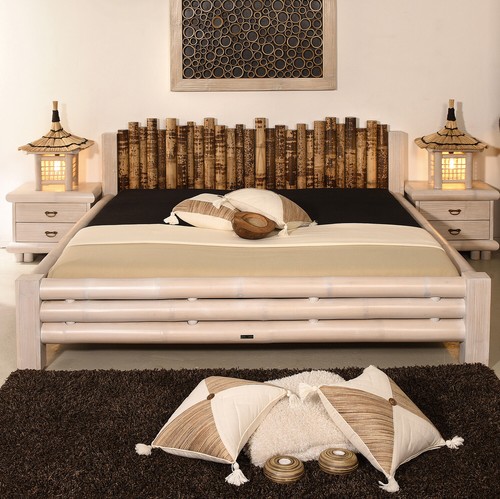 Bambusbett 140x200 bangkok - 140x200,