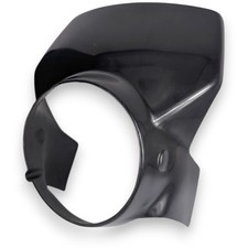 Lampenmaske schwarz universell 145mm 5 3/4 Zoll Scheinwerfer für Frontverkleid.