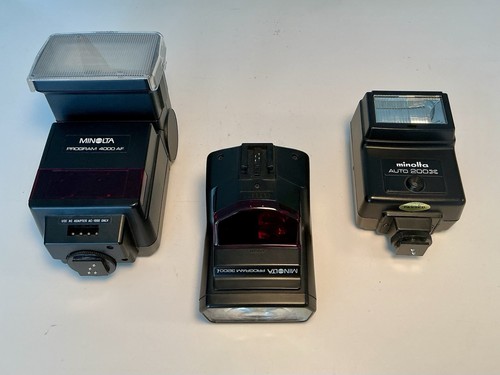 Minolta blitzgeräte 4000af - blitzgeräte,