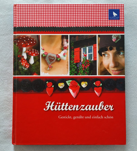 Hüttenzauber gestickt - hüttenzauber,
