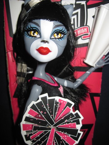 Monster high cheerleader puppe - monster,