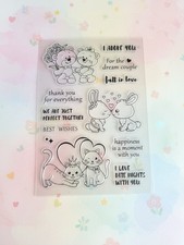 Stempel-Set/Clearstamps/neu/Fa