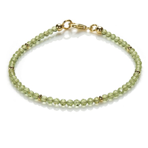 Peridot armband 925 silber - armband,