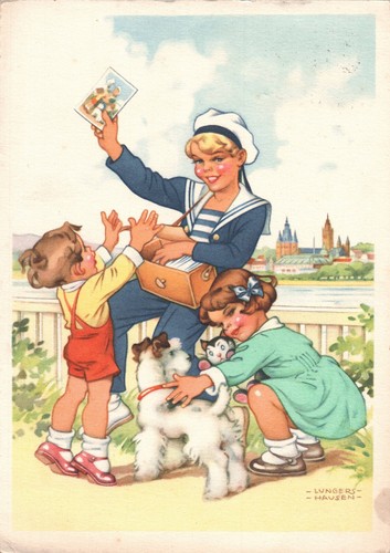 Künstler lungershausen - künstler-ak,