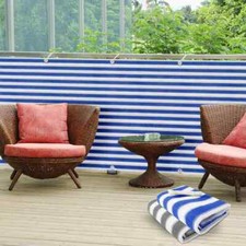 Balkonsichtschutz 90x500 cm Windschutz UV-Schutz Sichtschutz wetterbeständig