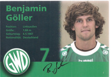 Autogramm Benjamin Göller