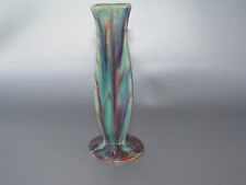 Jugendstil Keramikvase undeutlich gemarkt H.14 cm