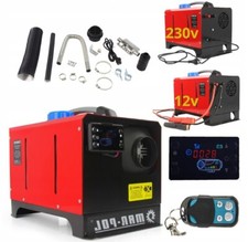 Ölheizung 8kW mit geschlossener Brennkammer Ölheizgebläse Ölheizgerät 12V / 230V