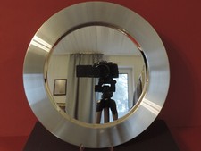 MENU-DENMARK PLATZTELLER HOCHGLANZPOLIERTER EDELSTAHL MATT. RAND DURCHM. 30 cm 