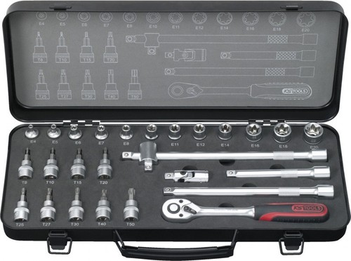 Tools 8 steckschlüssel - 3/8",