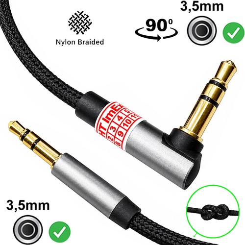 Aux kabel 5mm klinken - 3,5mm,