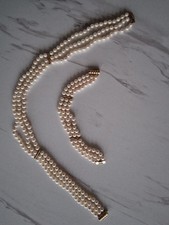 Halskette/Armband Set , 585er