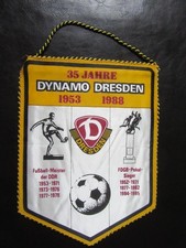 Wimpel dynamo dresden jahre - wimpel,