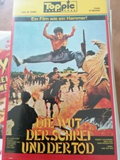 VHS RARITÄT: DIE WUT DER SCHREI UND DER TOD (1972) EASTERN-KLASSIKER TOPPIC