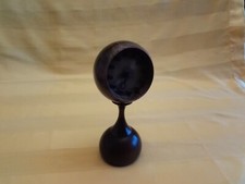 DDR Design Uhr / Holz Kugeluhr