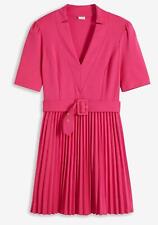 Jerseykleid Plissee Gr. 40/42