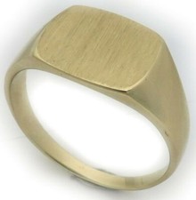 Neu Herren Ring echt Gold 333
