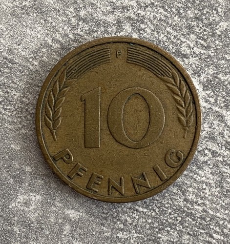 Pfennig 1950 f - pfennig,