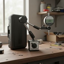 Digitale Messuhr Magnetstativ