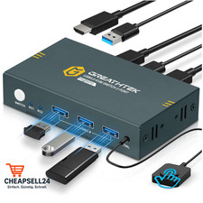4K60Hz USB 3.0 HDMI KVM Switch