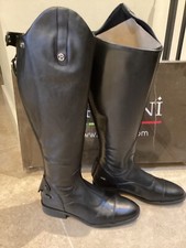 Brogini Casperia V2 DAMENREITSTIEFEL NEU MIT ETIKETT GRÖSSE 7,5 UK SCHWARZ