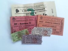 Hamburger SV: 6 Eintrittskarten für Fußballspiele des HSV zwischen 1955 und 1961