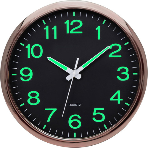 Beleuchtet wanduhr ohne - beleuchtet,