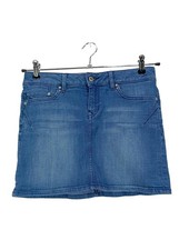 EDC ESPRIT Jeansrock Damen Rock Gr. DE 34 blau Casual-Look