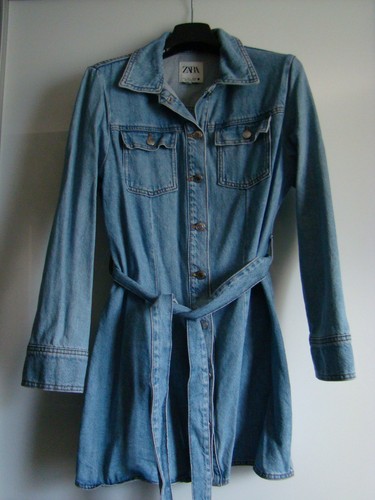 Zara jeans mantel midi - mantel,