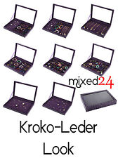 Lila Schmucklade Ringlade