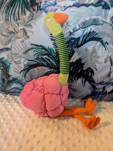 Ikea plüschvogel rosa grün - ikea,